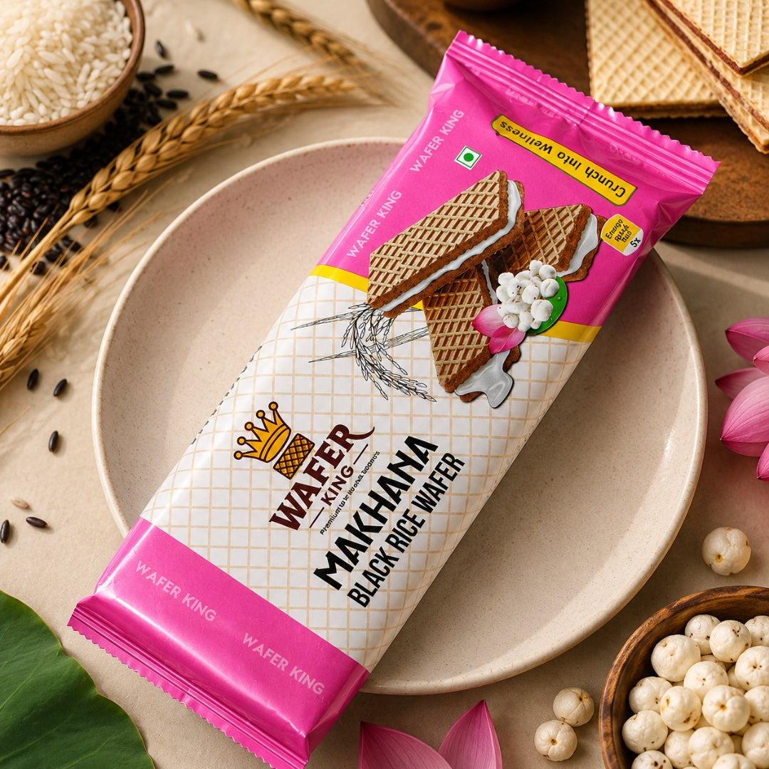 Makhana Balck Rice Wafer