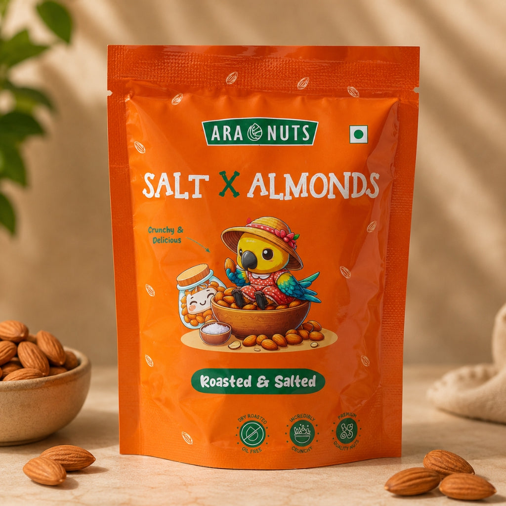 Aranuts Salted X Almonds