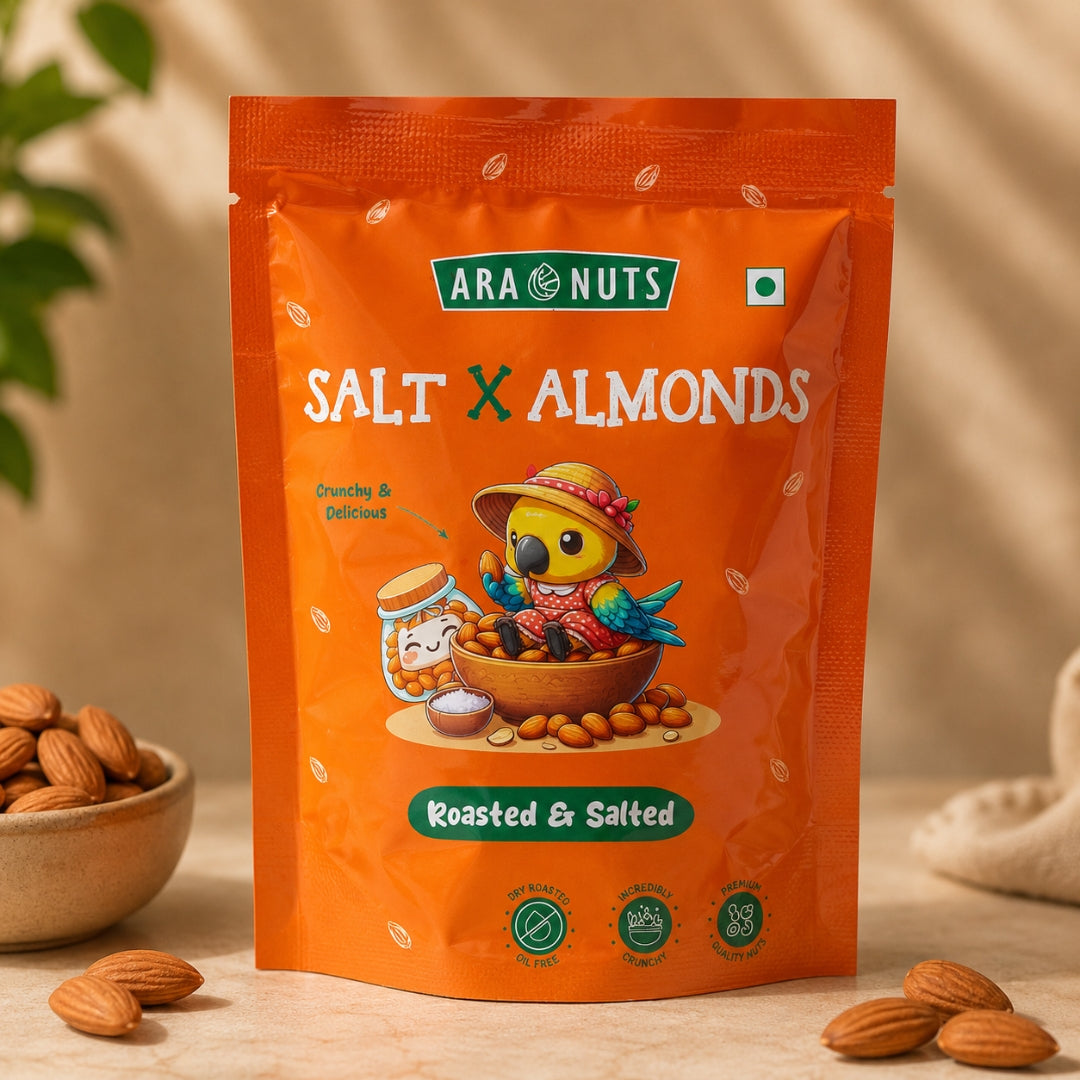 Aranuts Salted X Almonds