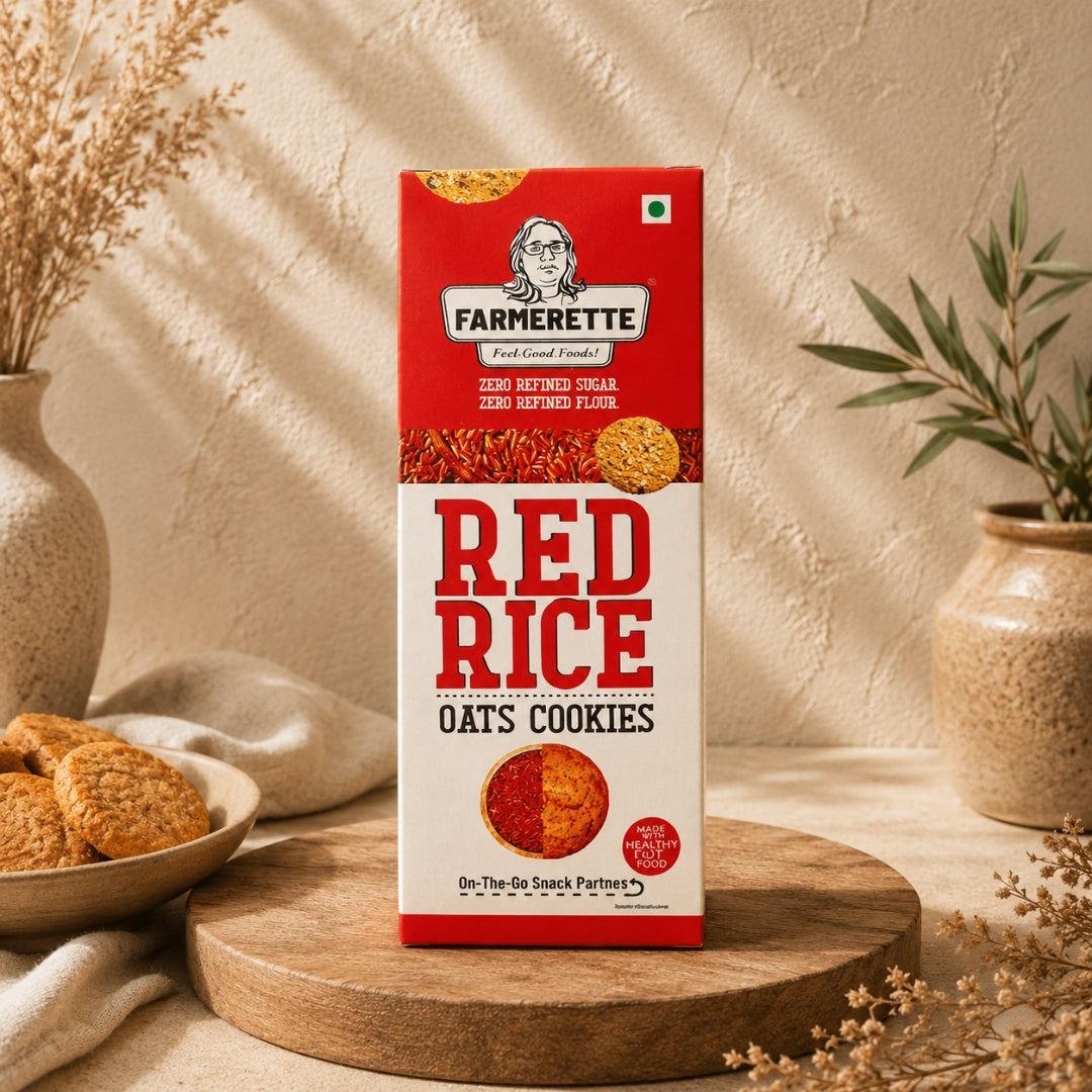 Farmerette Red Rice Cookies