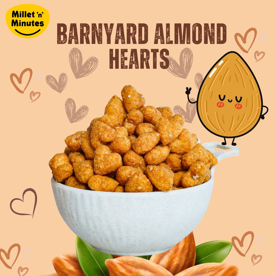 Shadvik Barnyard Millet Almond Hearts