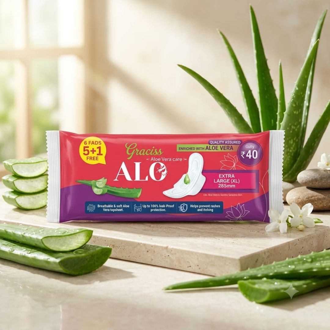 Sharas Aloe Vera Sanitary Pads XL