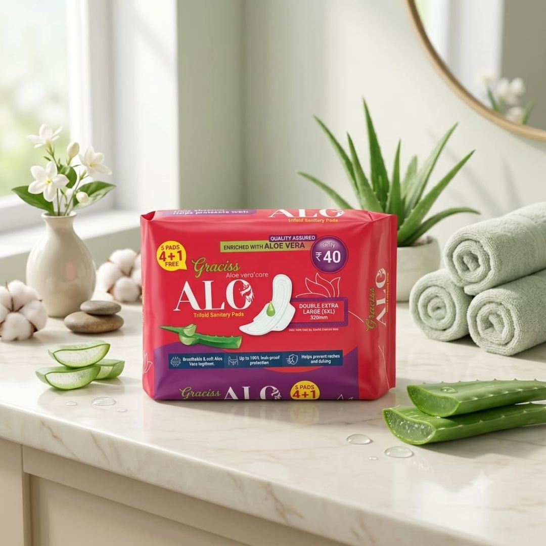 Sharas Aloe Vera Sanitary Pads XXL