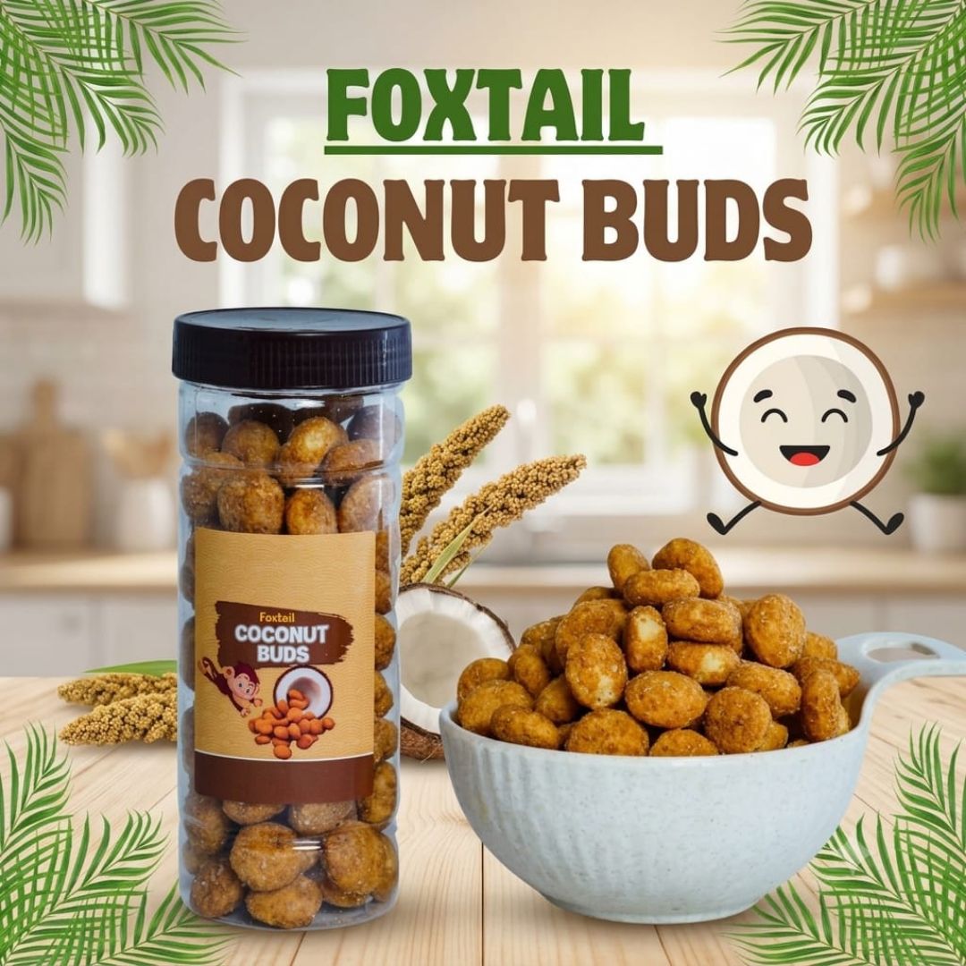 Shadvik Foxtail Millet Coconut Buds