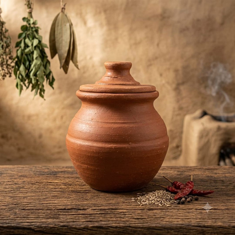 Clay Curd Pot
