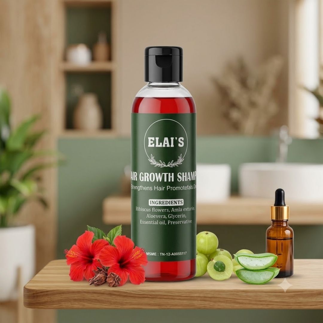 Elai Hibiscus Hair Growth Shampoo