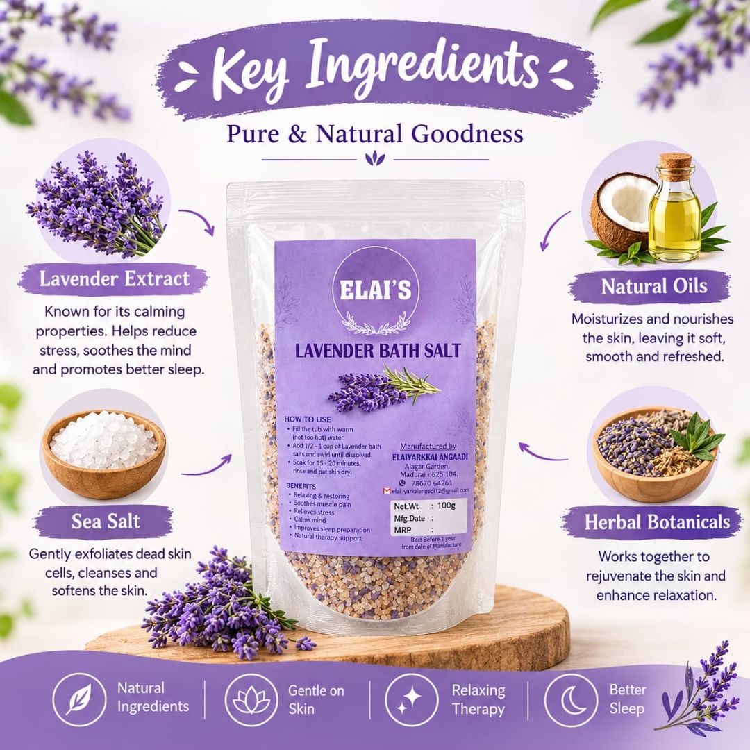 Elai Lavender Bath Salt