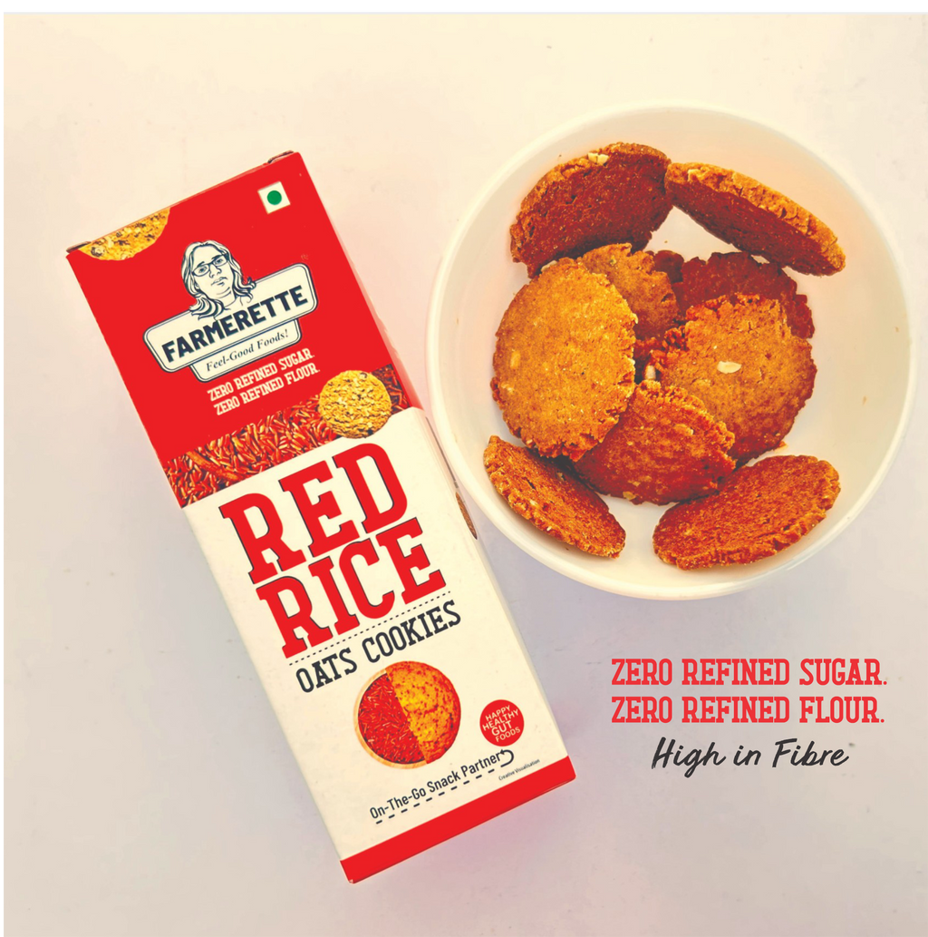 Farmerette Red Rice Cookies