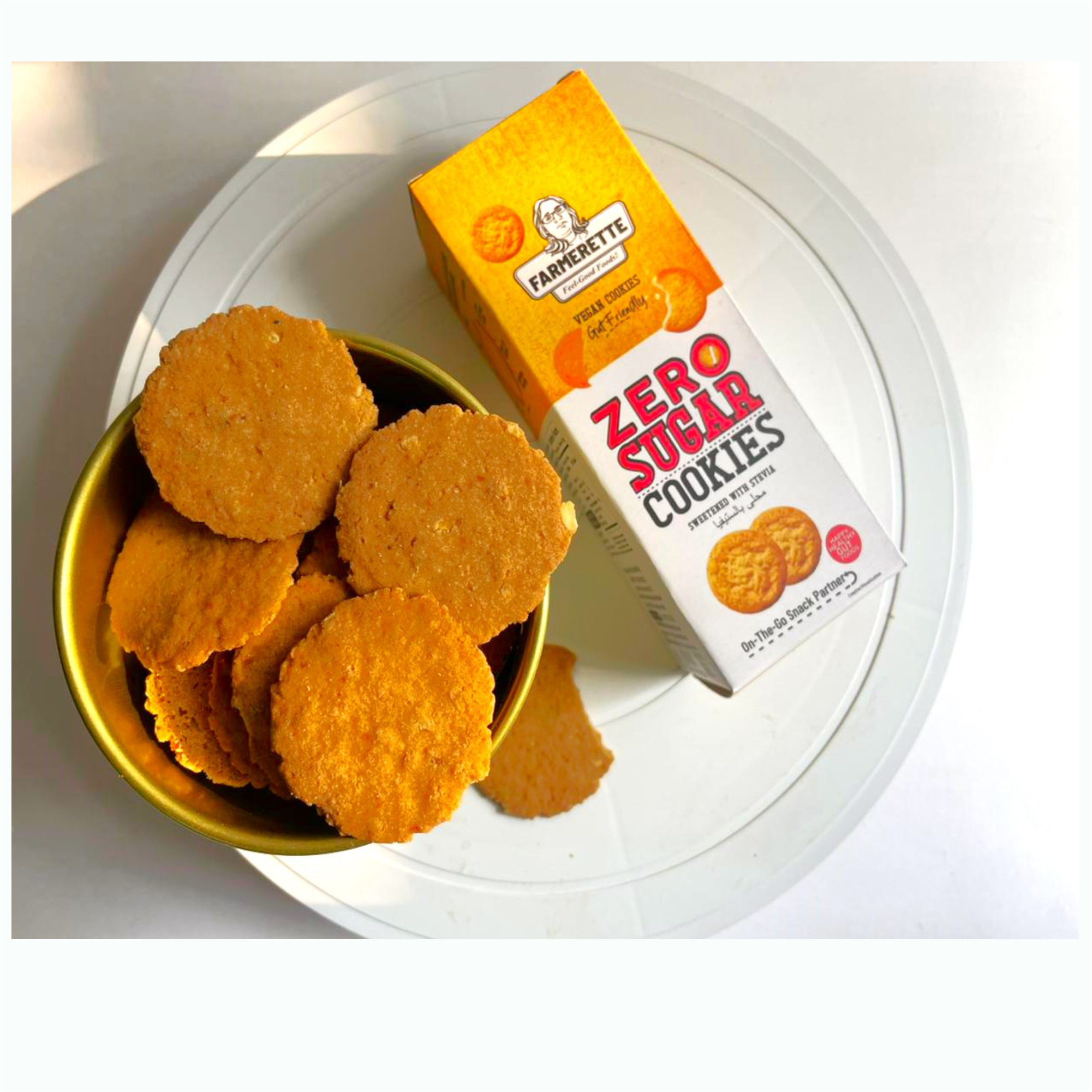 Farmerette Zero Sugar Cookies (Stevia)
