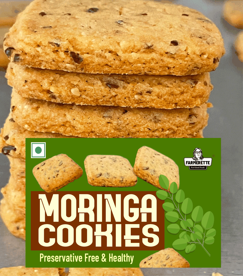 Farmerette Millet Moringa Cookies