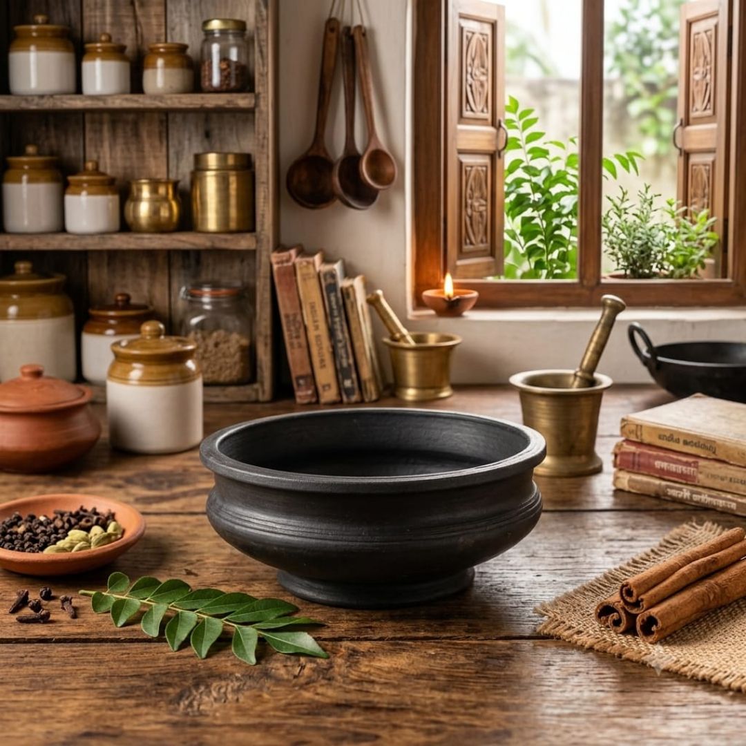 Clay Fish Curry Pot