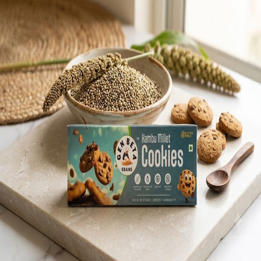 Gen Beta Grains Pearl Millet Cookies