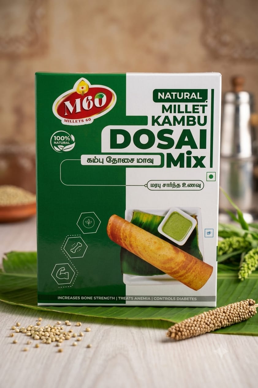 M60 Millet Dosa Mix - Kambu (400g)