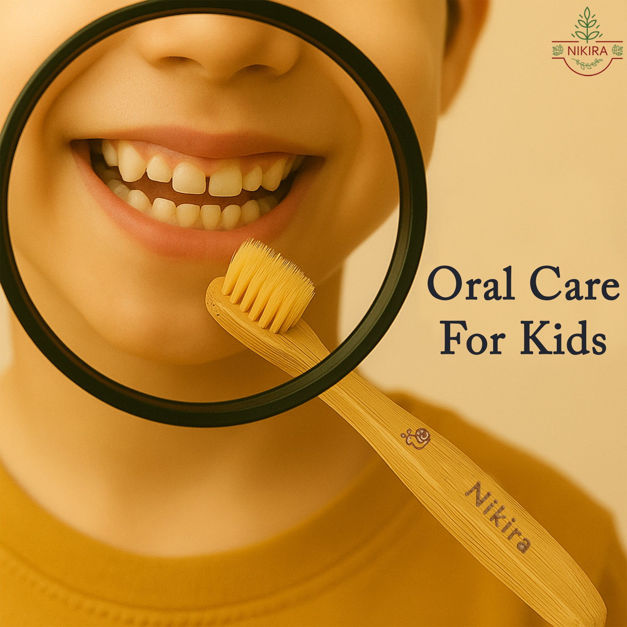 Nikira Kids Bamboo Tooth Brush