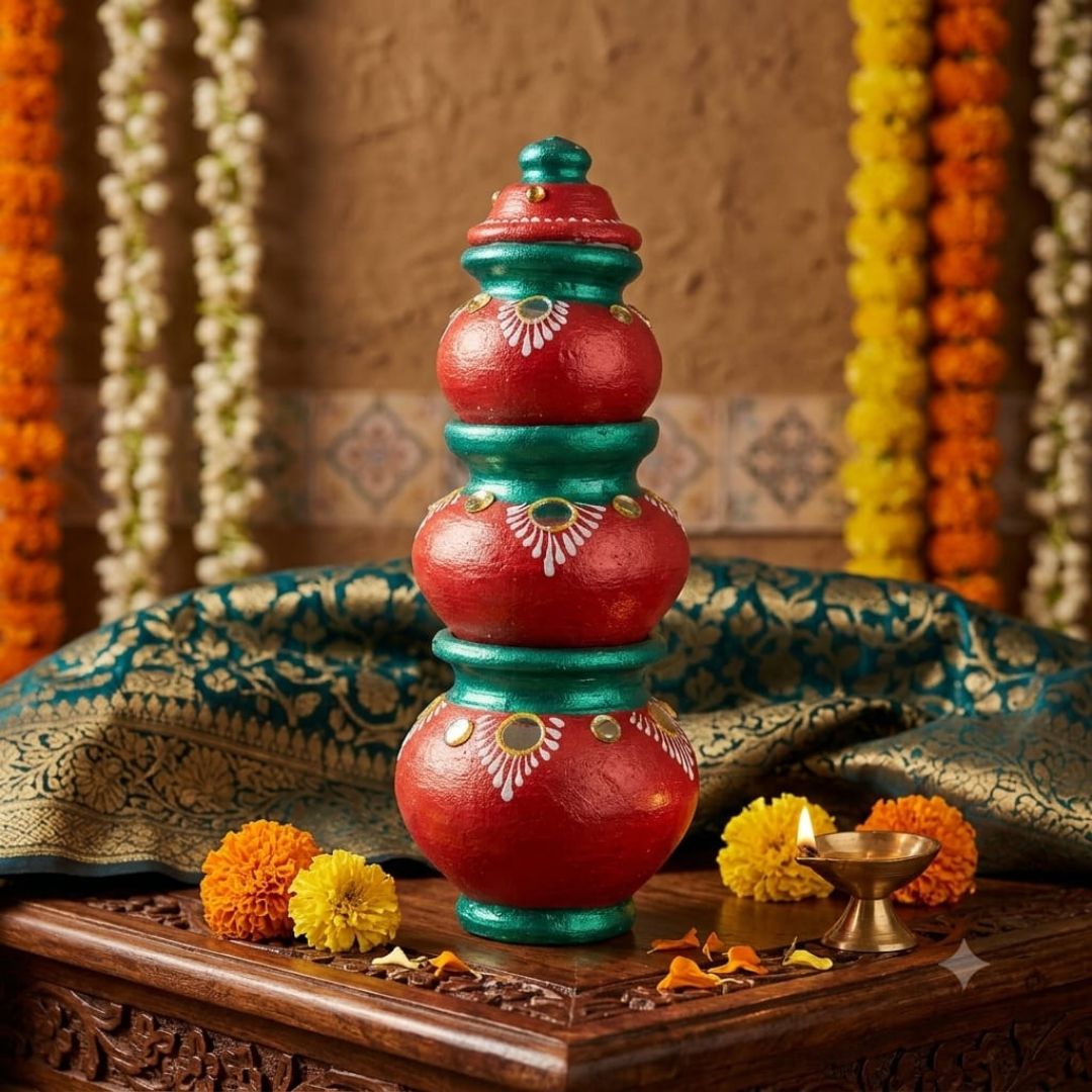 Kubera Clay Pot