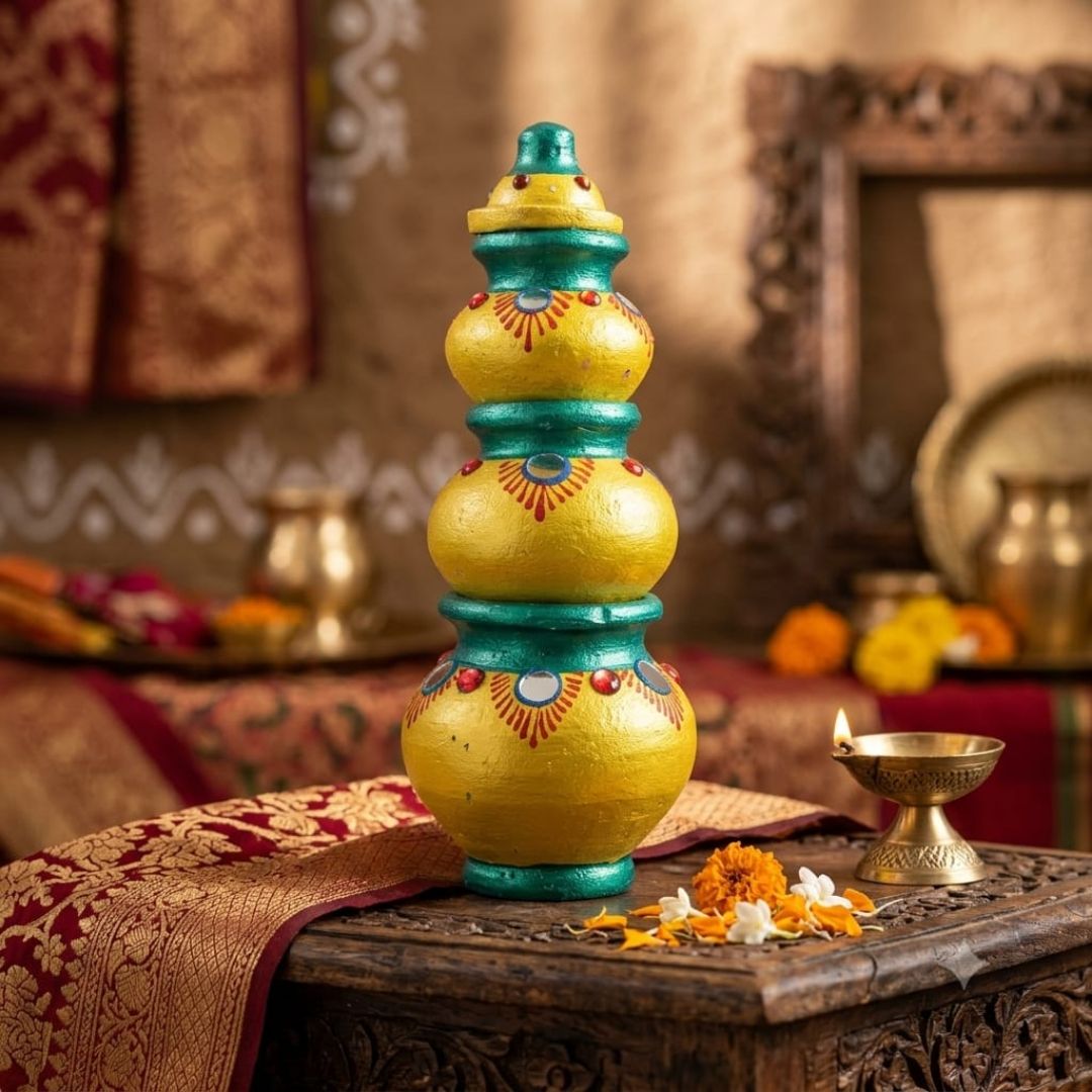 Kubera Clay Pot