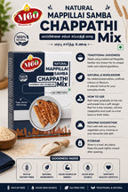 M60 Traditional Rice – Mappillai Samba Chappathi Mix (400g)
