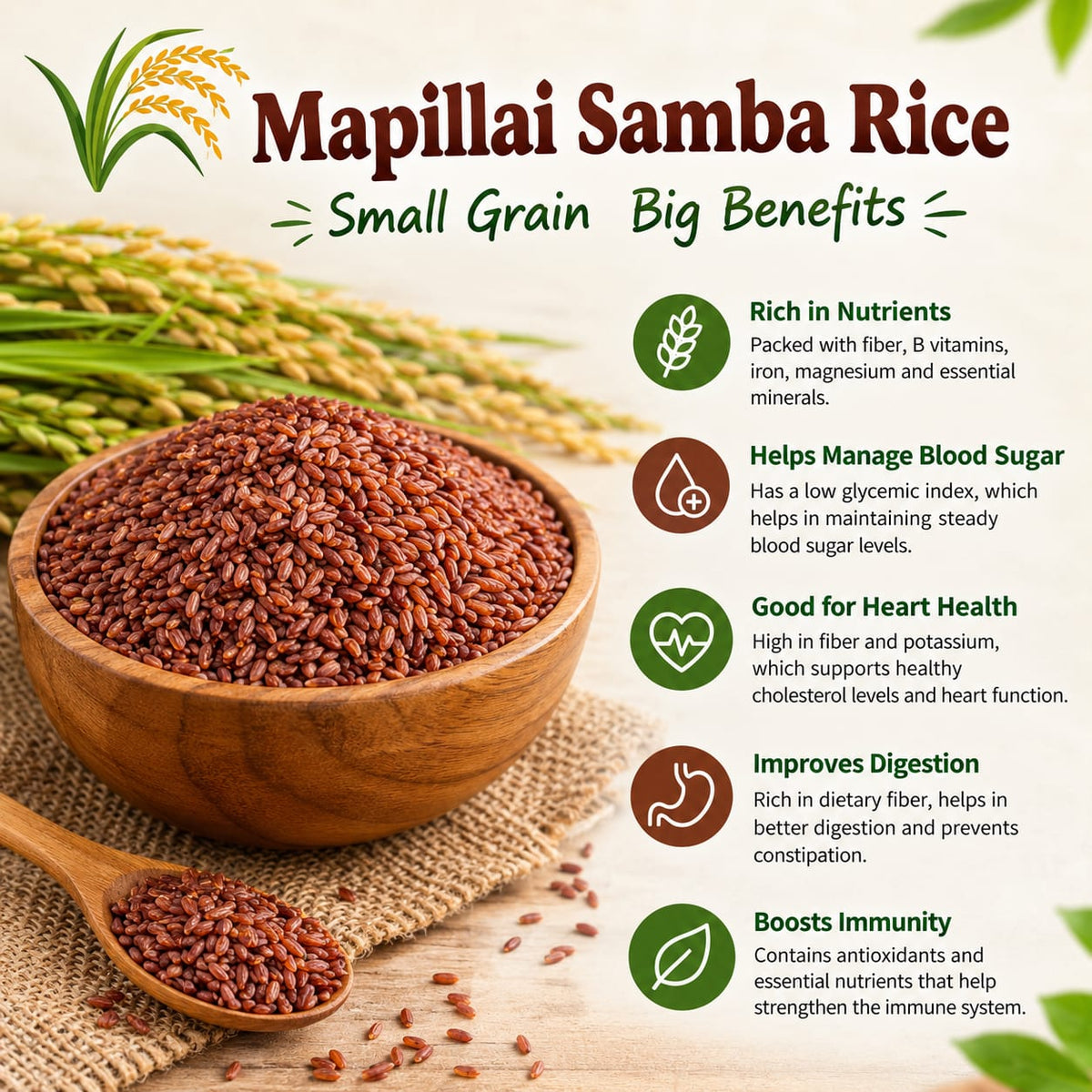 JSE Mapillai Samba Rice