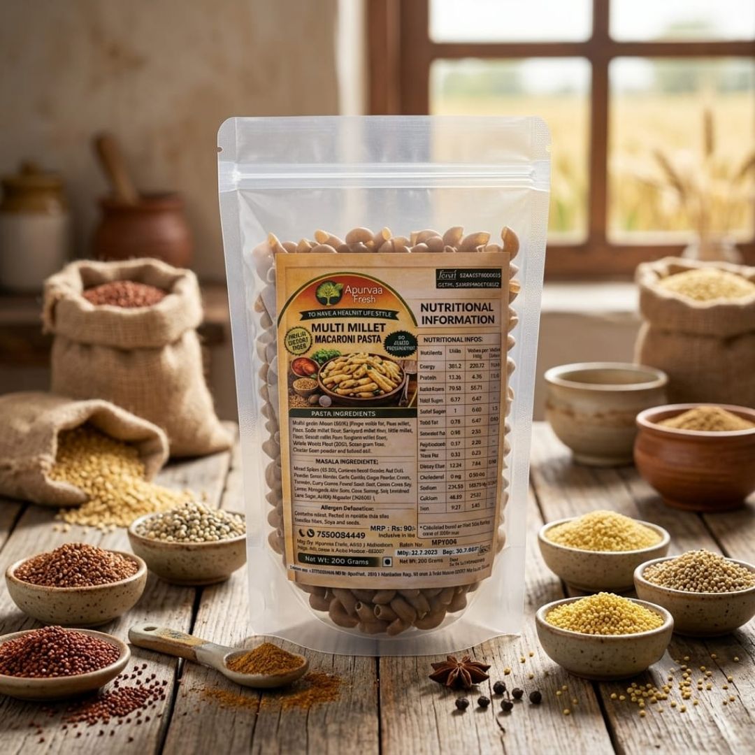Apurvaa Fresh Multimillet Pasta