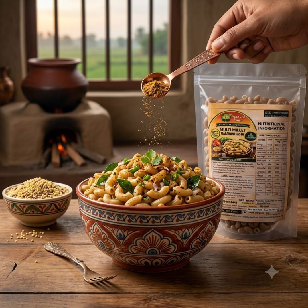 Apurvaa Fresh Multimillet Pasta