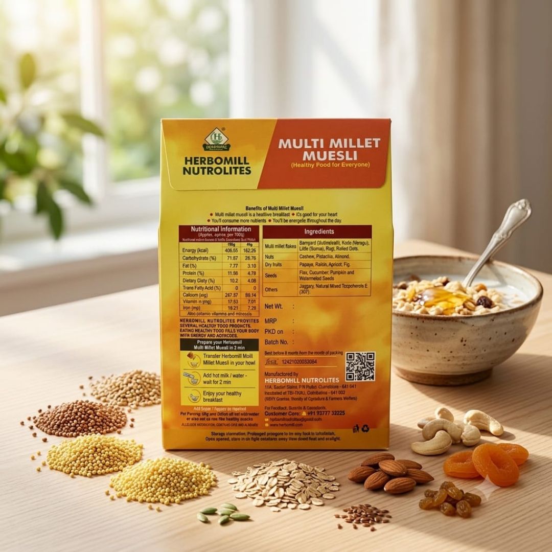 Herbomill Multi Millet Muesli