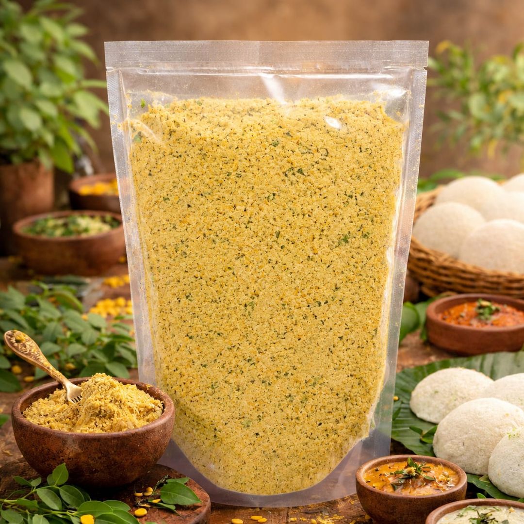 Dhaanyas Pirandai Idli Podi