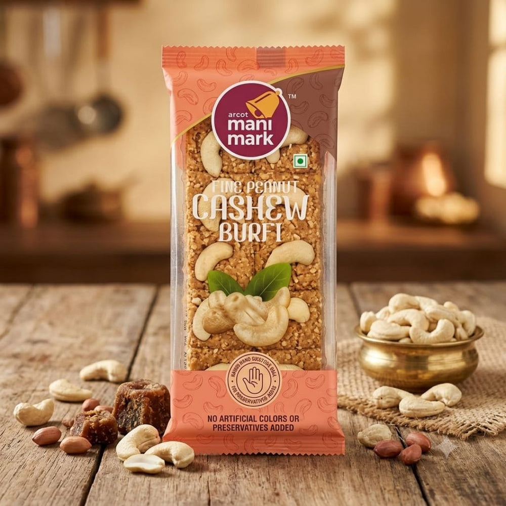 Manimark Fine Peanut Cashew Burfi