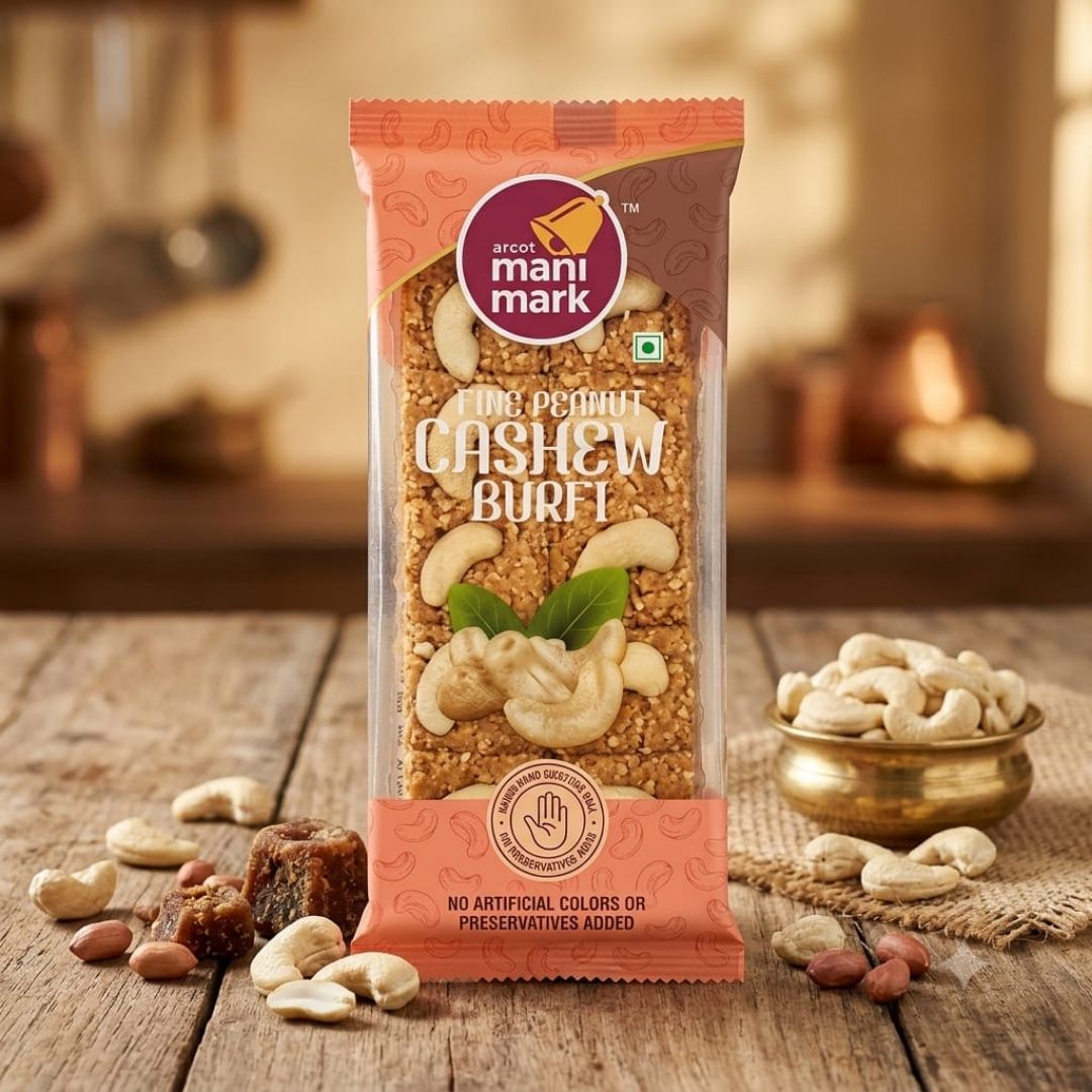 Manimark Fine Peanut Cashew Burfi