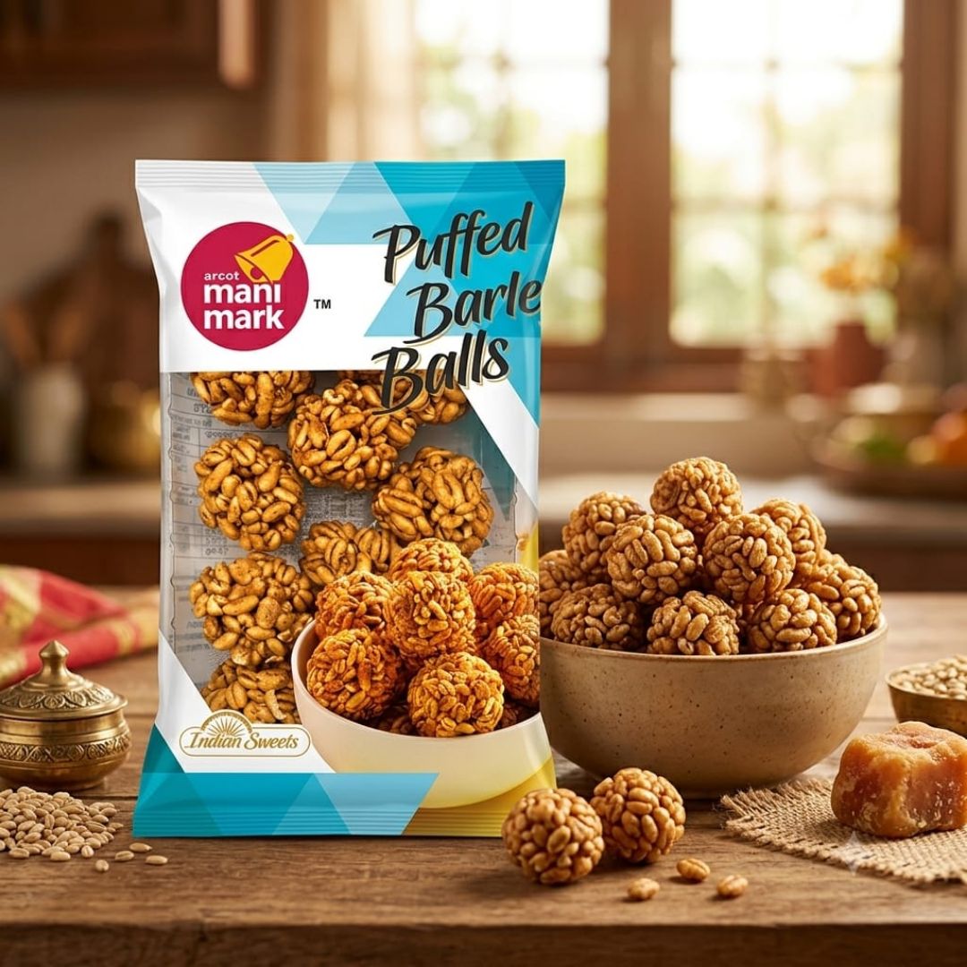 Manimark Puffed Barley Balls
