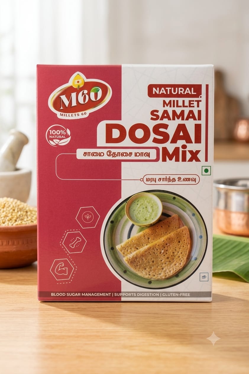M60 Millet Dosa Mix - Samai (400g)