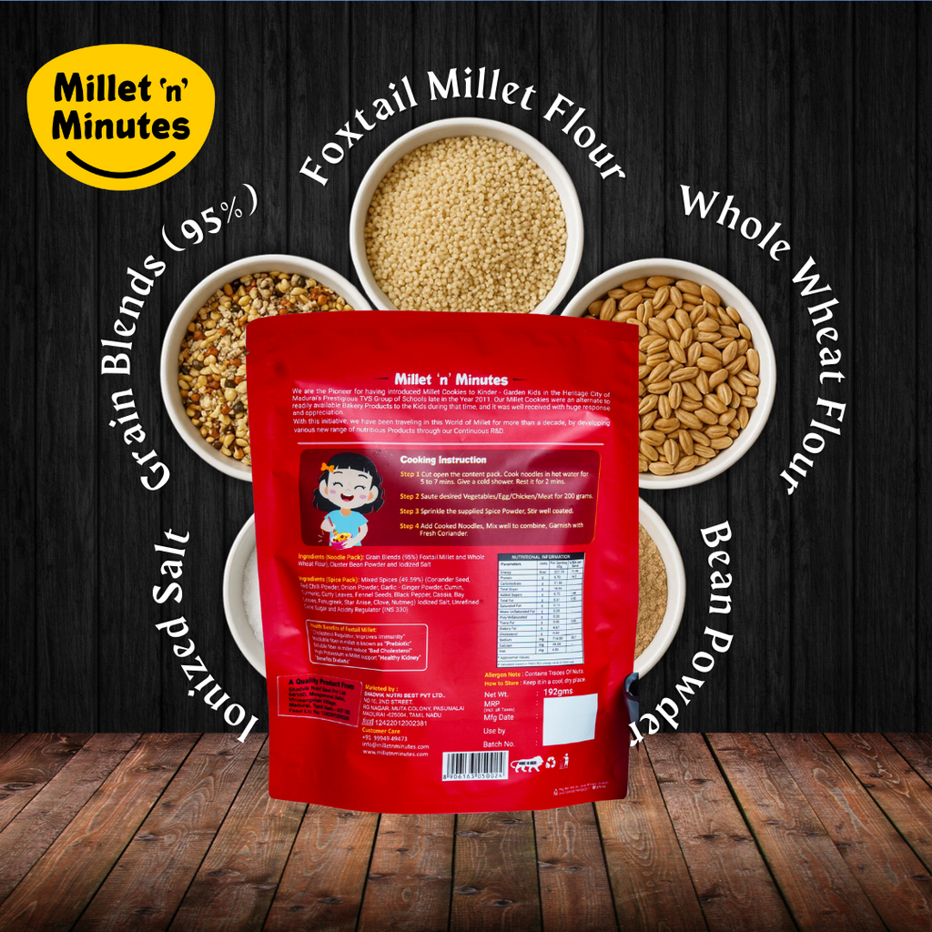 Shadvik Millet Noodles - Foxtail