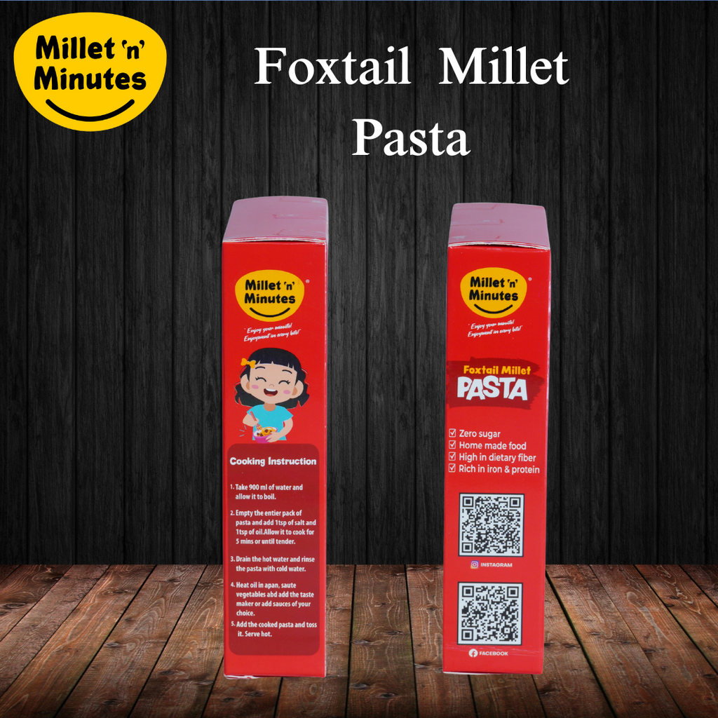 Shadvik Millet Pasta - Foxtail