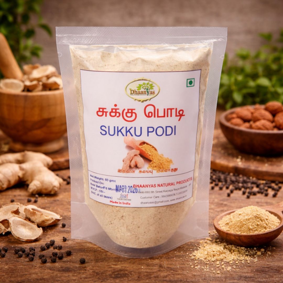 Dhaanyas Sukku Podi