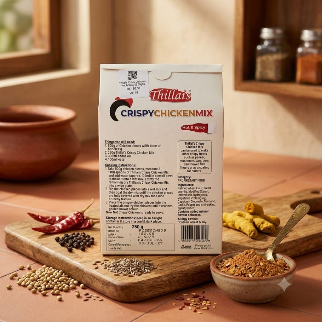 Thillais Crispy Chicken – Hot & Spicy