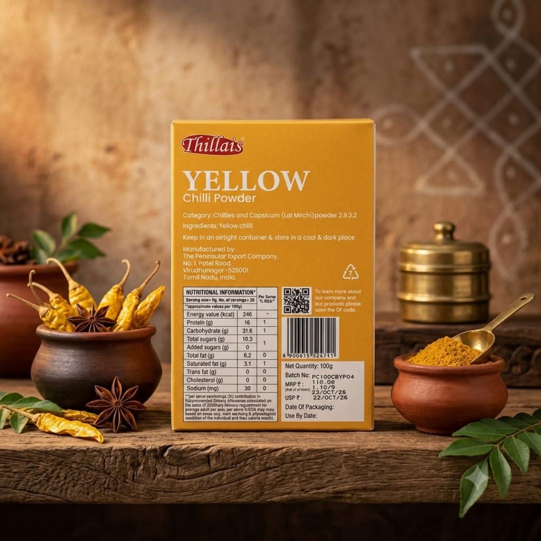 Thillais Yellow Chilli Powder