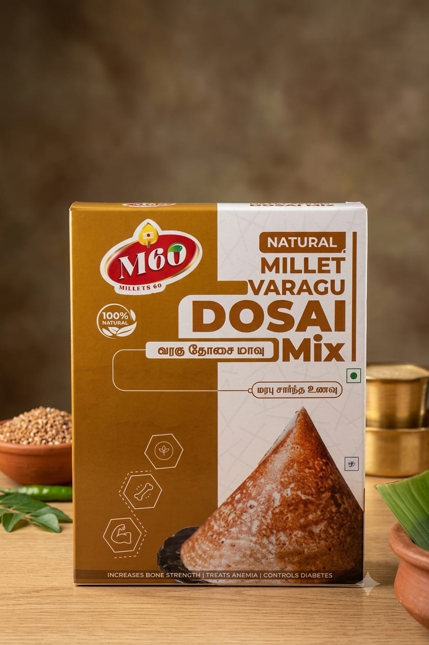 M60 Millet Dosa Mix - Varagu (400g)