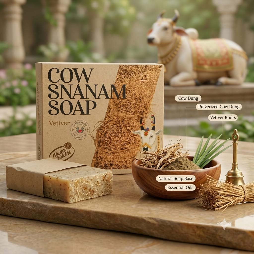 Navasakthi Vetiver Soap