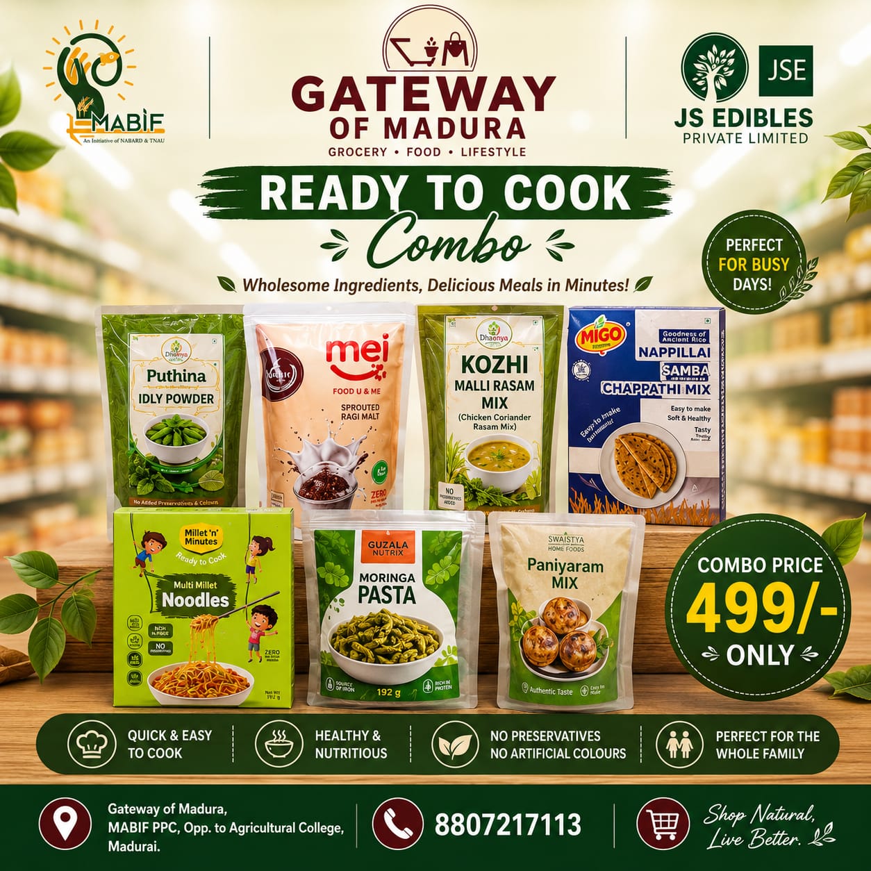 Ready to Cook Combo