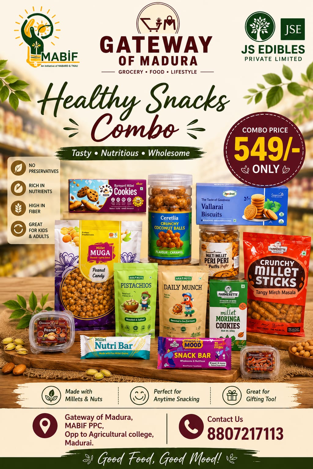 Healthy Snacks Combo