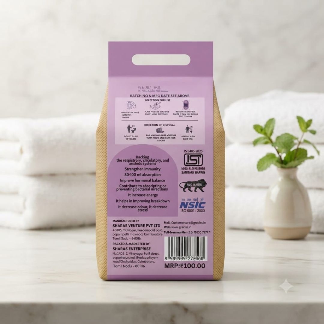 Sharas Anion Sanitary Pads XL