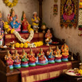 GI Vilachery Clay Toys 9 Astalakshmi Set