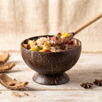 Kottravai Handmade Coconut Shell Bowl & Spoon Set
