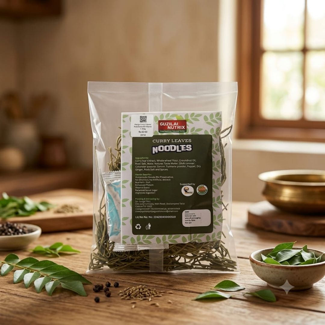 Kenga Curry Leaves Noodles with Masala