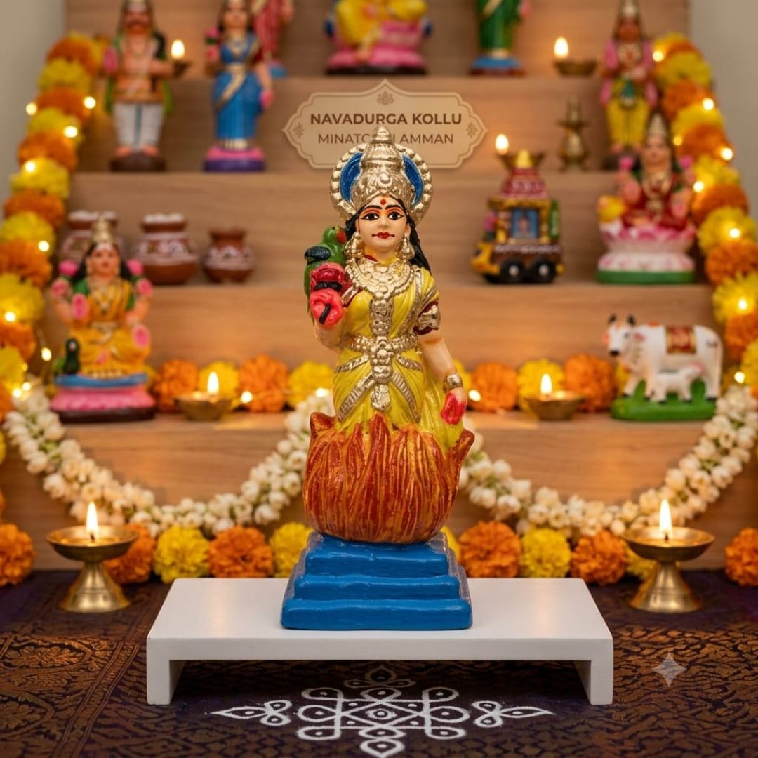 KAVC Draupadi Amman Clay Toy