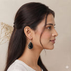 Kottravai Handmade Coconut Shell Earrings
