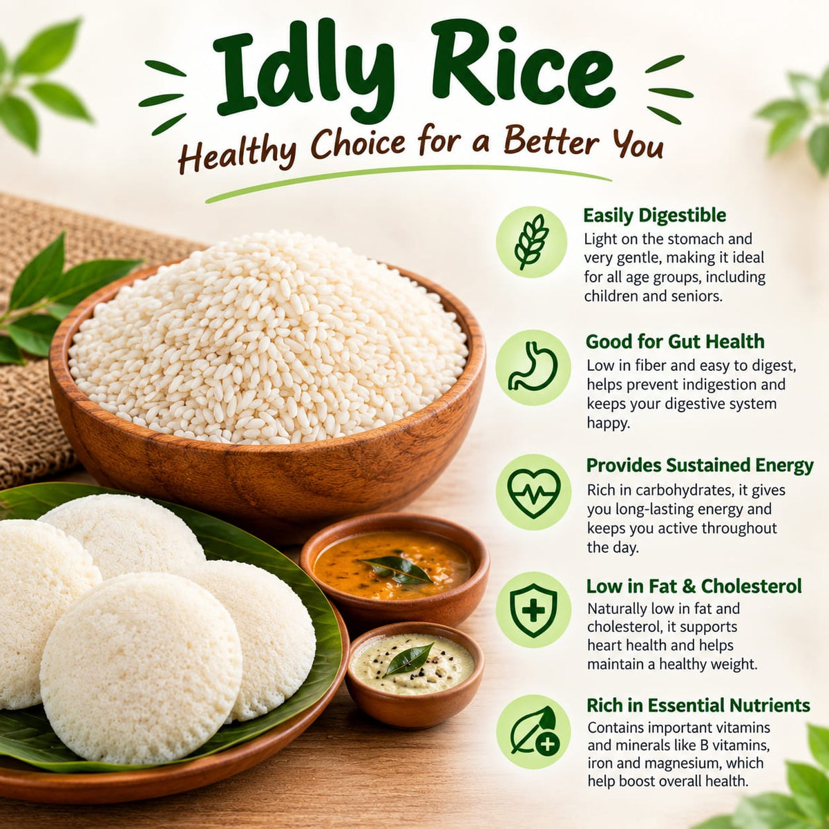 JSE Idli Rice