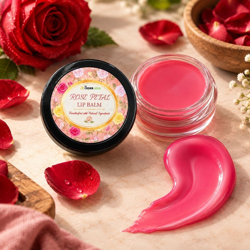 Crown Herb Rose Petal Lipbalm