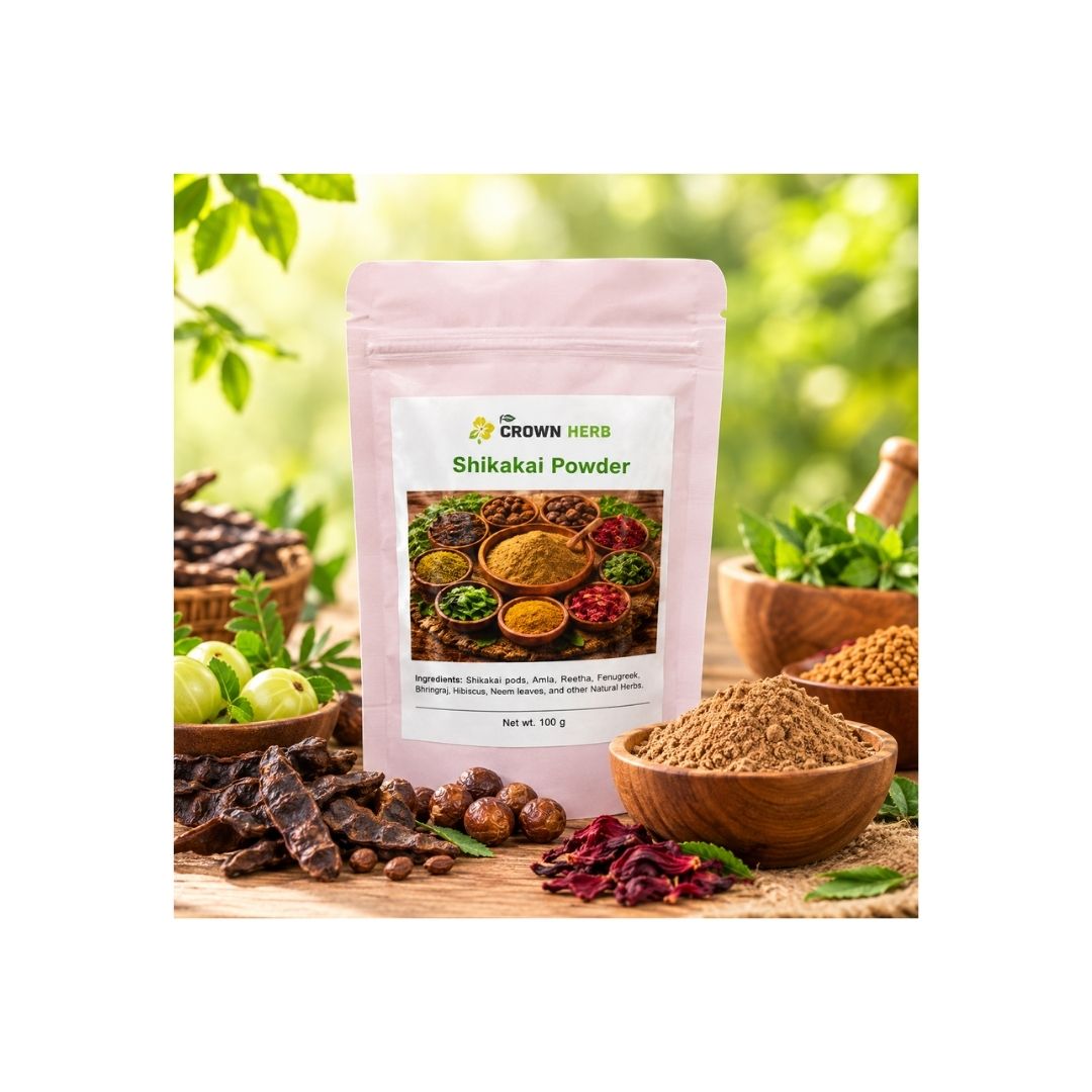 Crown Herb Shikakai Powder