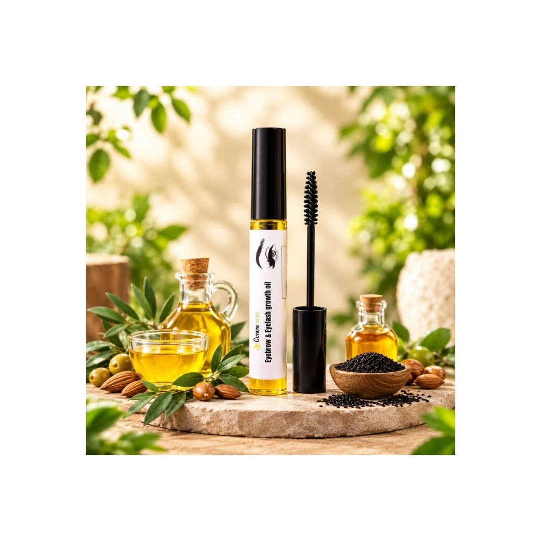 Crown Herb Eyebrow & Eyelash Growth Oil