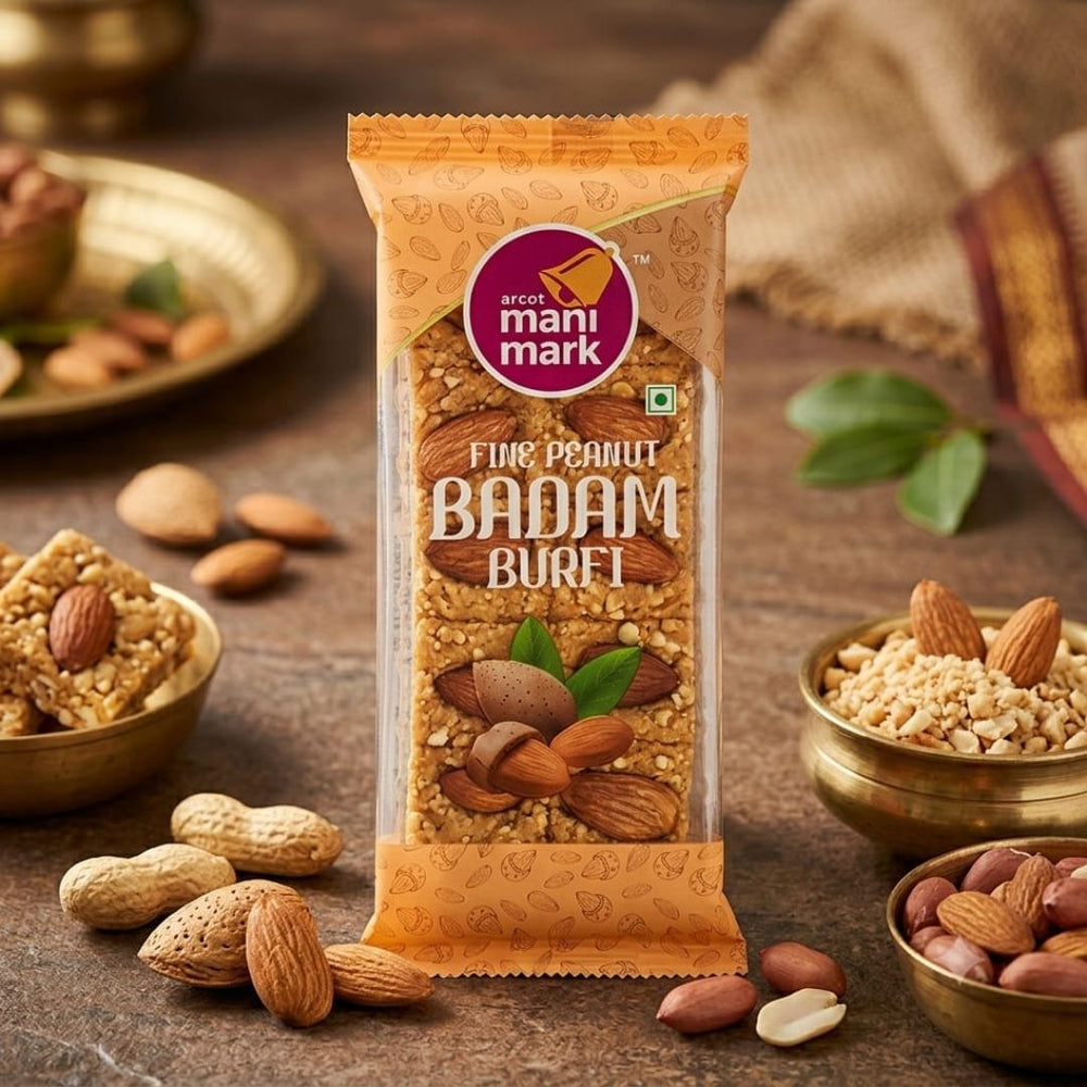 Manimark Fine Peanut Badam Burfi